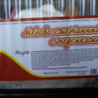 Торт Серпуховхлеб "Медово-сметанный с персиками"