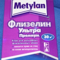 Клей Henkel Metylan "Флизелин Ультра Премиум" для рельефных флизелиновых обоев