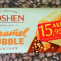 Шоколад Roshen "Caramel Bubble"