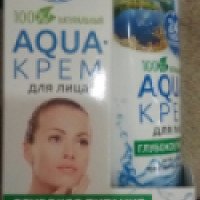 Aqua-крем для лица Fito Косметик "Глубокое питание" с маслом шиповника, экстрактами лимонника и брусники