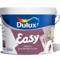 Краска Dulux Easy для обоев и стен