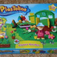 Набор для лепки платилином Plastelino Flower Garden
