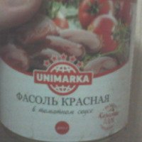 Фасоль красная в томатном соусе Unimarka