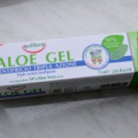Зубная паста Equilibra "Aloe gel"