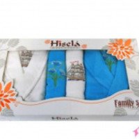 Набор халатов и полотенец Hisela