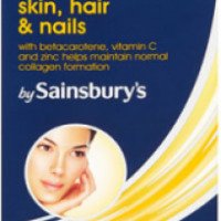 Витаминный комплекс Sainsbury's "Для кожи, волос и ногтей"