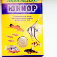 Корм для аквариумных рыбок "Аква меню" Юниор