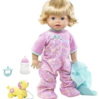 Кукла интерактивная Fisher Price Little Mommy Walk&Giggle Doll