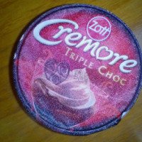 Десерт молочный Zott Cremore triple choc (три шоколада)