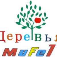 Женские шлепки Деревья Mufel