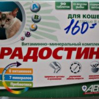 Витаминно-минеральный комплекс АВЗ "Радостин" для кошек старше 8 лет
