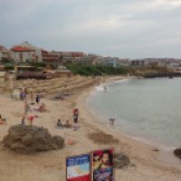 Пляж Буджака на курорте Созопол (Болгария)