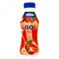Питьевой йогурт Nestle GO!