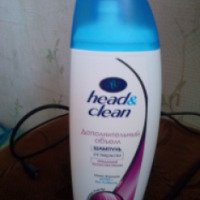 Шампунь для волос "Head and Clean" дополнительный объем