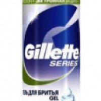 Гель для бритья Gillette MACH 3 гипоаллергенный