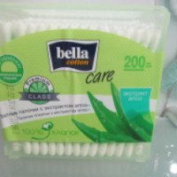 Ватные палочки Bella cotton care с экстрактом алое