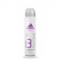 Женский дезодорант-спрей Adidas Action 3 Pro Clear Coty