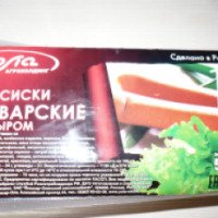 Сосиски Йошкар-Олинский мясокомбинат "Баварские с сыром"