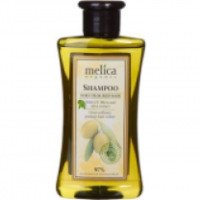 Шампунь для волос Melica Organic с кератином и экстрактом меда