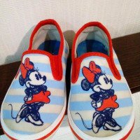 Слипоны детские Minnie Mouse