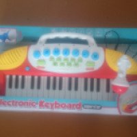 Детский синтезатор с микрофоном Electronic Keyboard BO-26