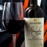 Вино красное сухое Фанагория Авторское вино "Каберне Цимлянский черный"