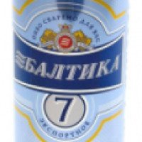 Пиво баночное Балтика №7 "Экспортное"
