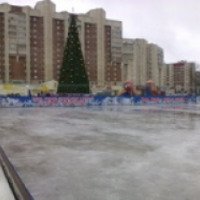 Каток на Площади Химиков (Россия, Череповец)