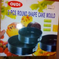 Формы для выпечки OUDI 3 PCS ROUND SHARE CAKE MOULD
