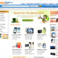 Ahappydeal.com - интернет-магазин фирменных товаров из Азии