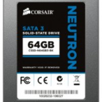 Твердотельный накопитель SSD Corsair Neutron 64 Gb CSSD-N64GB3-BK 2.5 SATA III