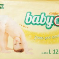 Детские подгузники 1b Baby comfort Sleep and move
