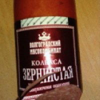 Колбаса полукопченая Волгоградский мясокомбинат "Зернистая"