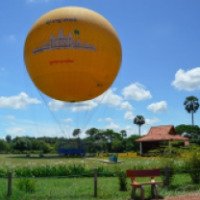 Путешествие на воздушном шаре над Ангкором 