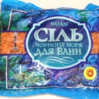 Соль Черного моря для ванн Натали