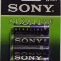 Алкалиновые батарейки Sony