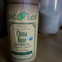 Чай органический черный с лепестками розы Just a Leaf