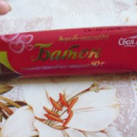 Шоколадный батончик Своя линия