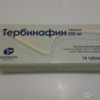 Противогрибковые таблетки Канонфарма продакшн Тербинафин