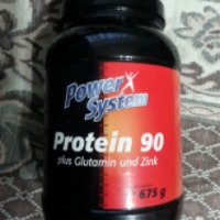 Протеин Power System 90+ Glutamin and Zink