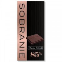 Горький шоколад Sobranie 85%