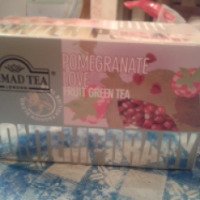 Зеленый чай Ahmad Pomegranate love