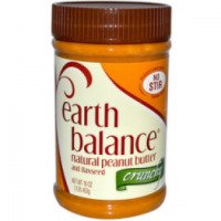 Арахисовое масло Earth Balance Natural Peanut Butter and Flaxseed Creamy