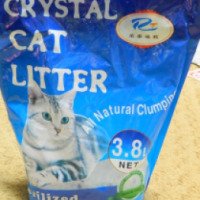 Crystal cat litter Rzrongtai Силикагелевый наполнитель для кошачьего туалета
