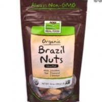 Бразильский орех Now Foods Organic несоленый