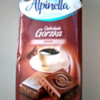 Черный шоколад Alpinella