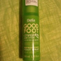 Спрей для ног Delia Cosmetics GOOD FOOT освежающий