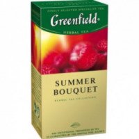 Чай Greenfield Summer Bouquet с ароматом и вкусом малины