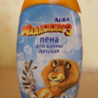 Пена для ванн детская Aura "Мадагаскар 3"