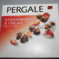 Шоколадные конфеты Pergale Strawberries and Cream Collection
